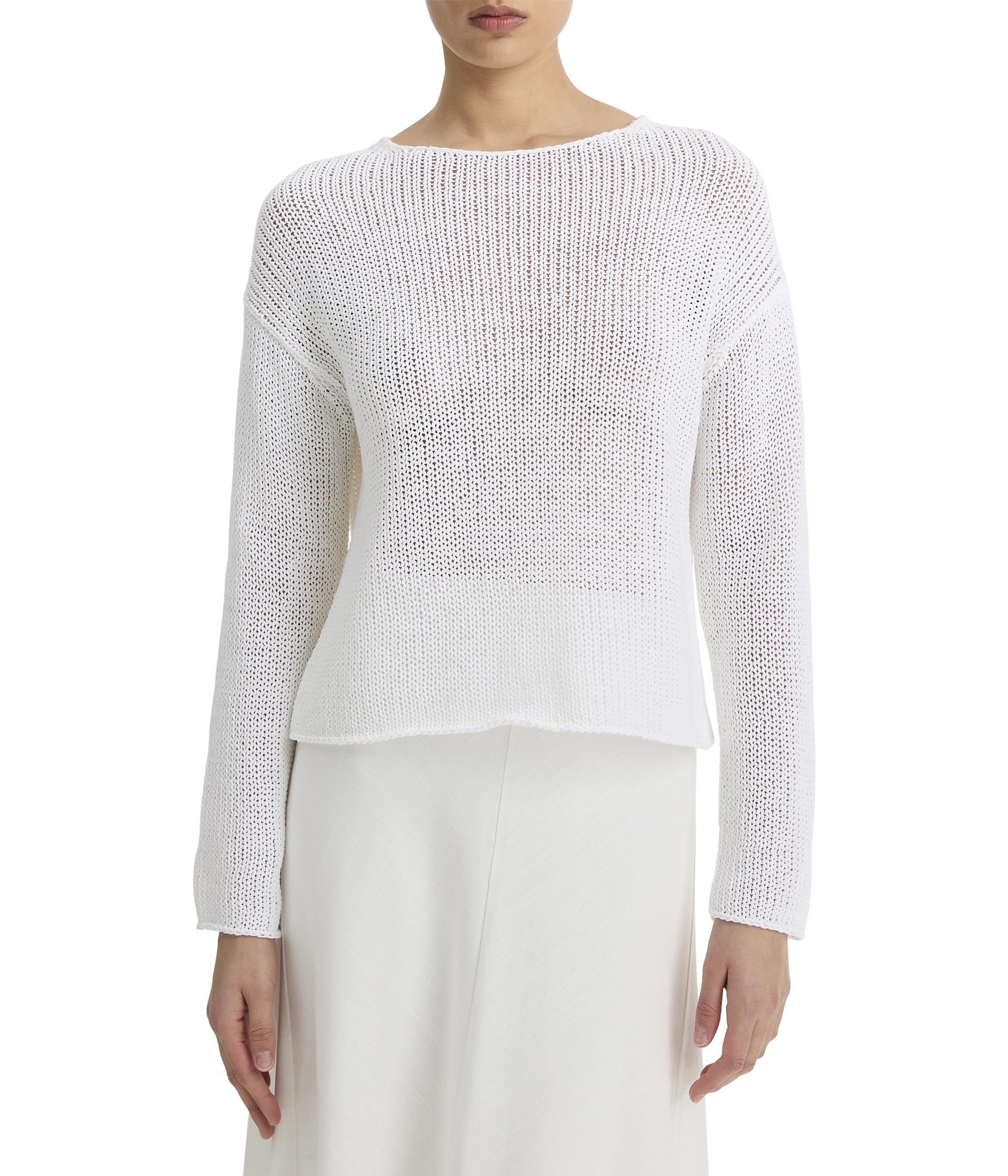 Coated Cotton Pullover