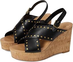 Ellna Cross-band Wedge Sandals