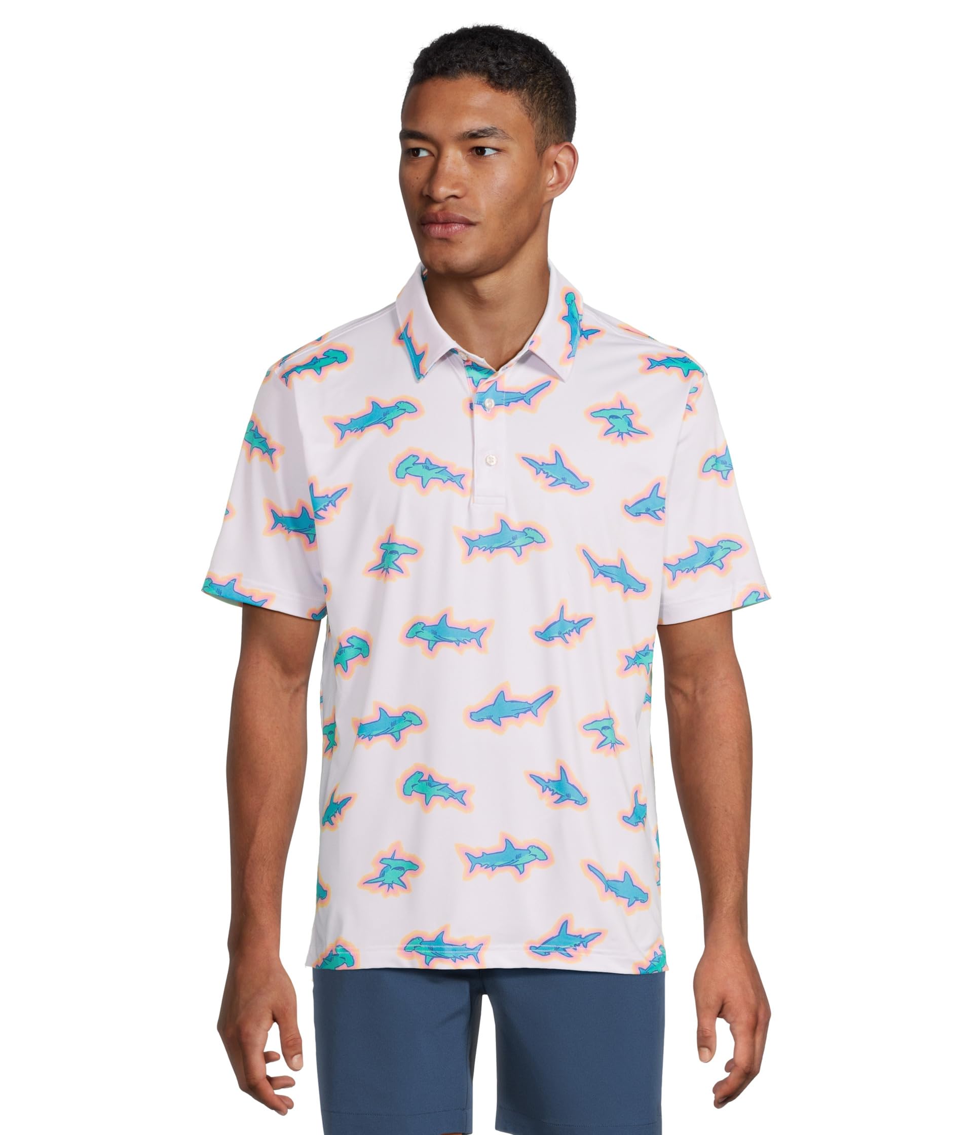 Chubbies The Vanna Apex Swimmer (Performance Polo) футболка Мужской