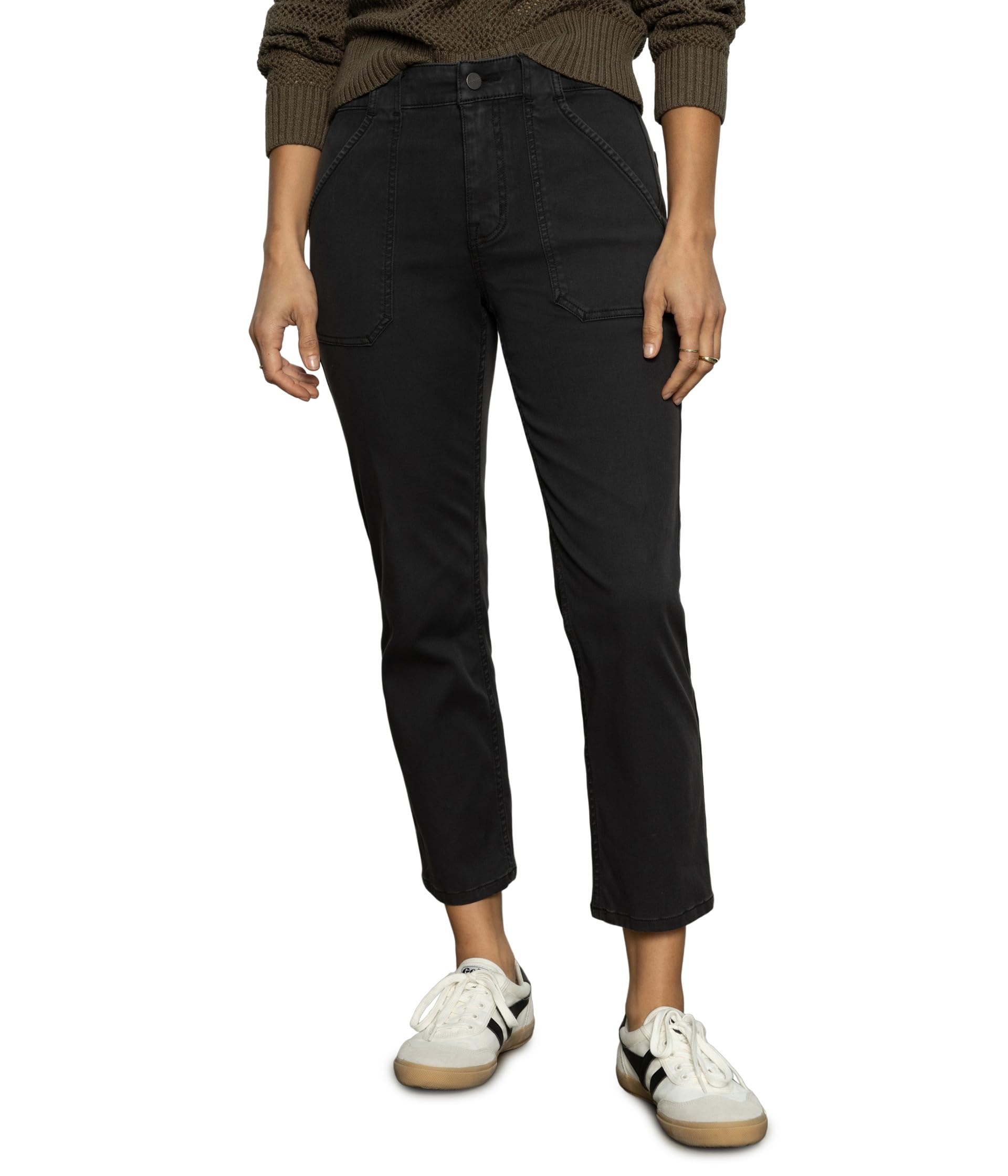 Sculpted Hayden Straight Crop