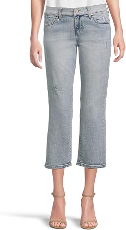 Женские узкие джинсы Liv Mid Rise Blocked Non-Skinny Skinny Jean 26"
