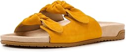 Amber Yellow Suede
