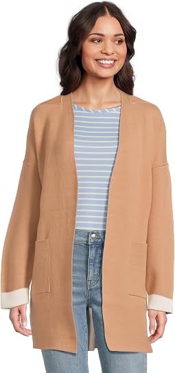 Sunset Breeze Reversible Knit Jacket