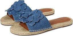Biricha Floral Flat Sandals