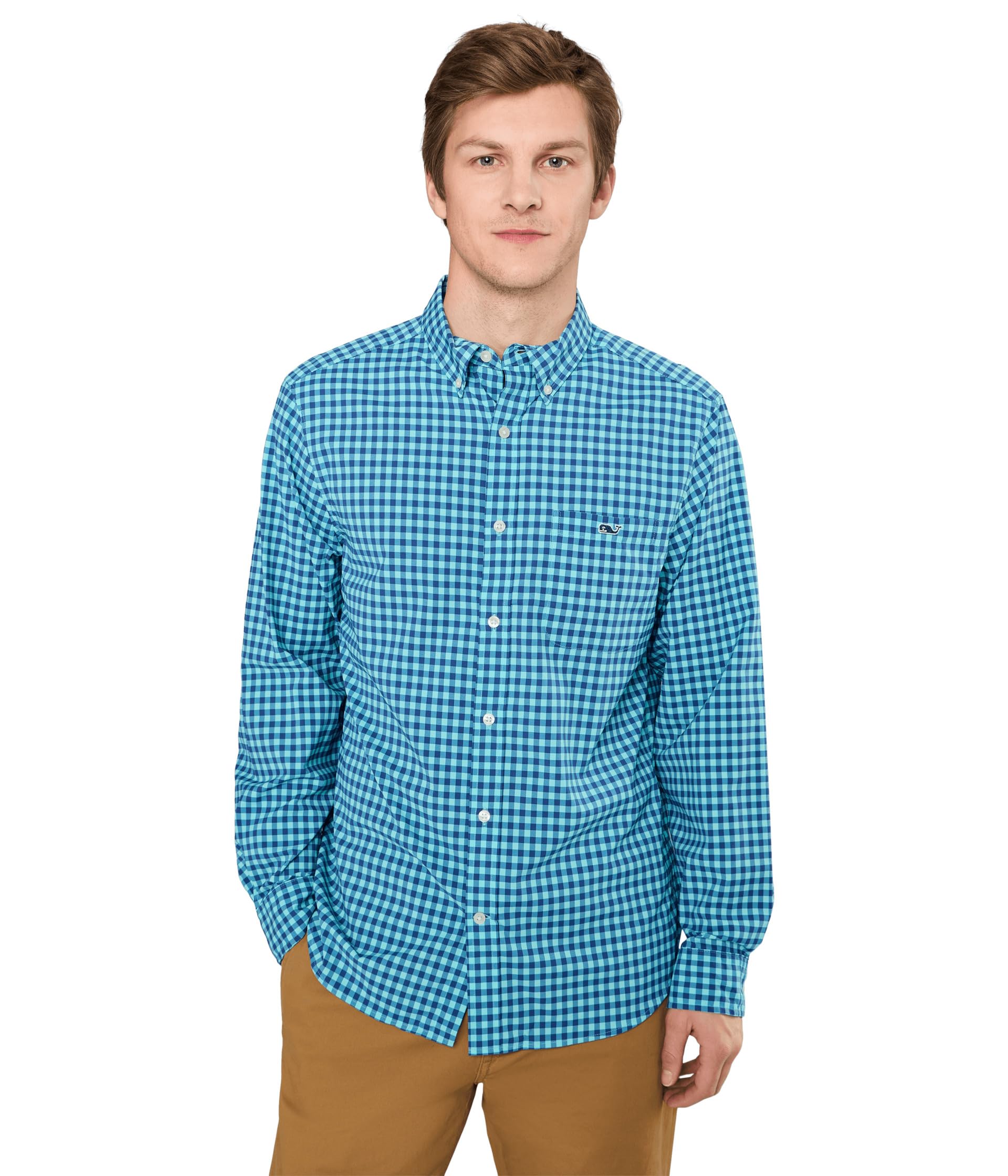 Topsail Gingham Featherweight Performance Shirt