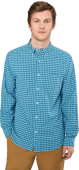 Topsail Gingham Featherweight Performance Shirt