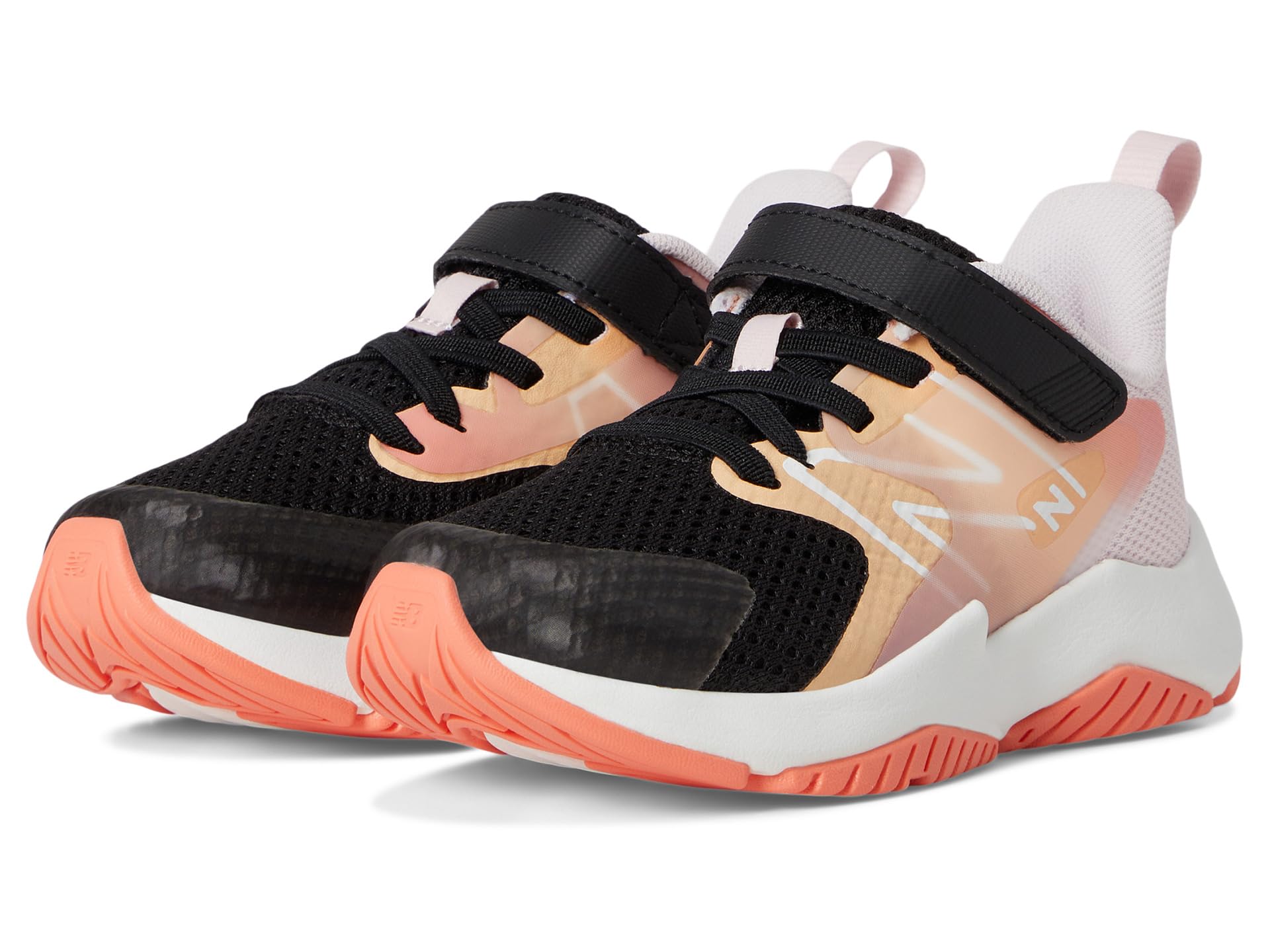 New Balance Kids Rave Run v2 Bungee Lace с верхней полоской