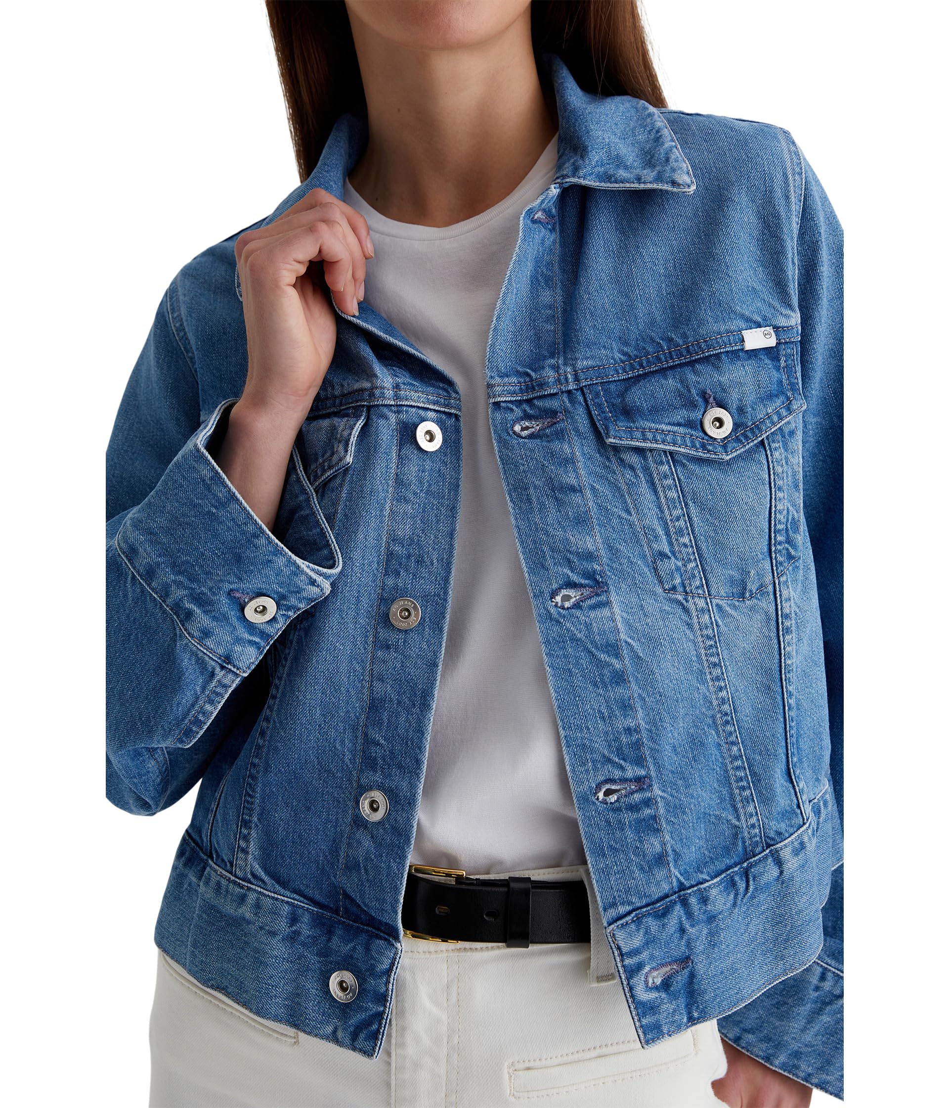 Isa Cropped Trucker Jacket