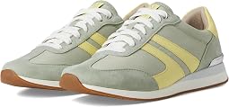 Pistachio Fabric & Suede