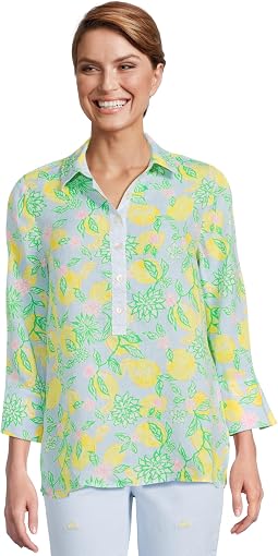 Riverlyn Pieced Print Tunic