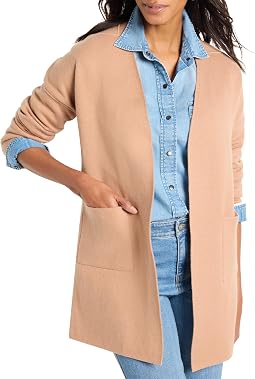 Petite Sunset Breeze Reversible Knit Jacket