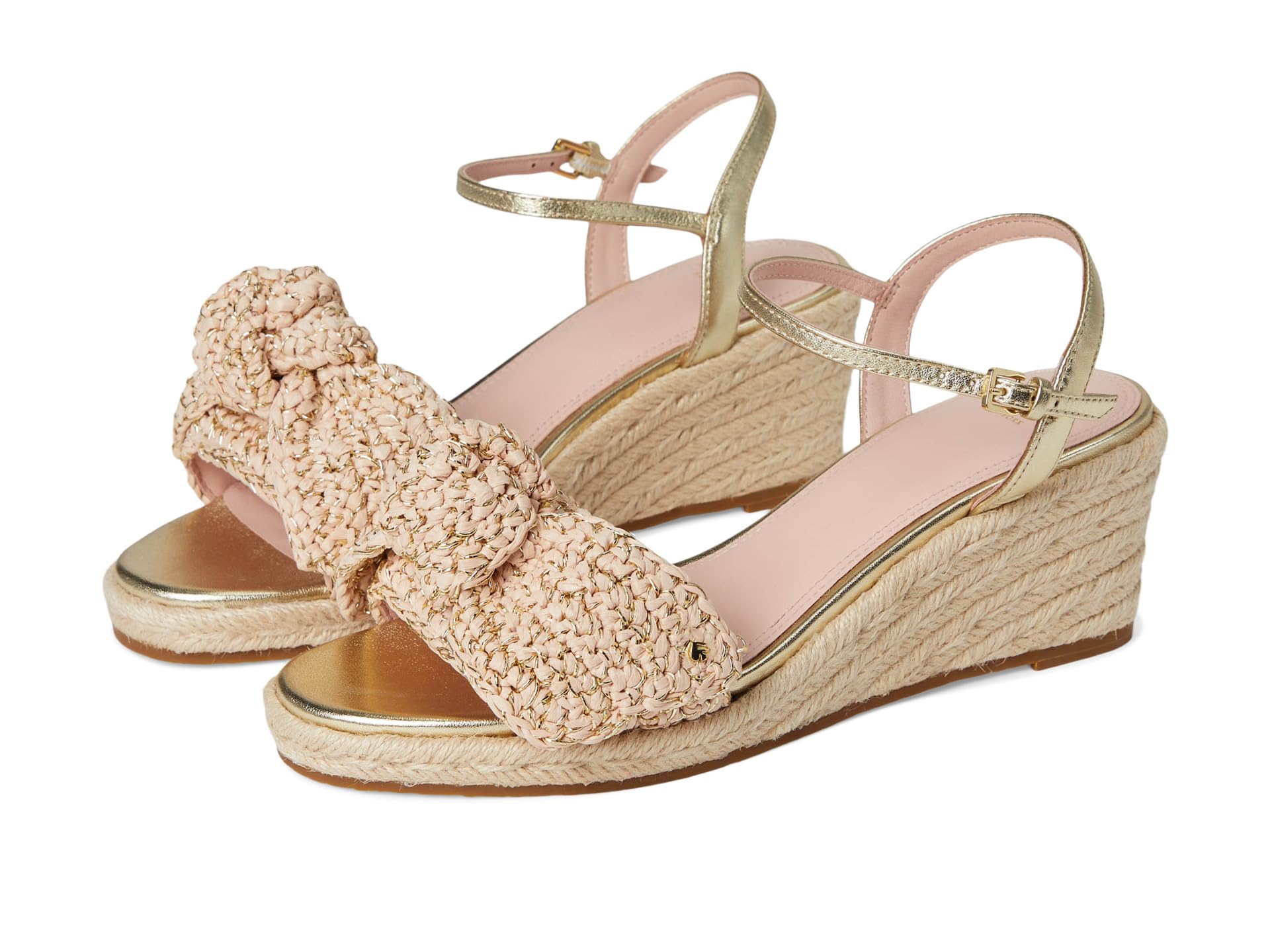 Leandra Raffia Espadrille Wedge Sandal