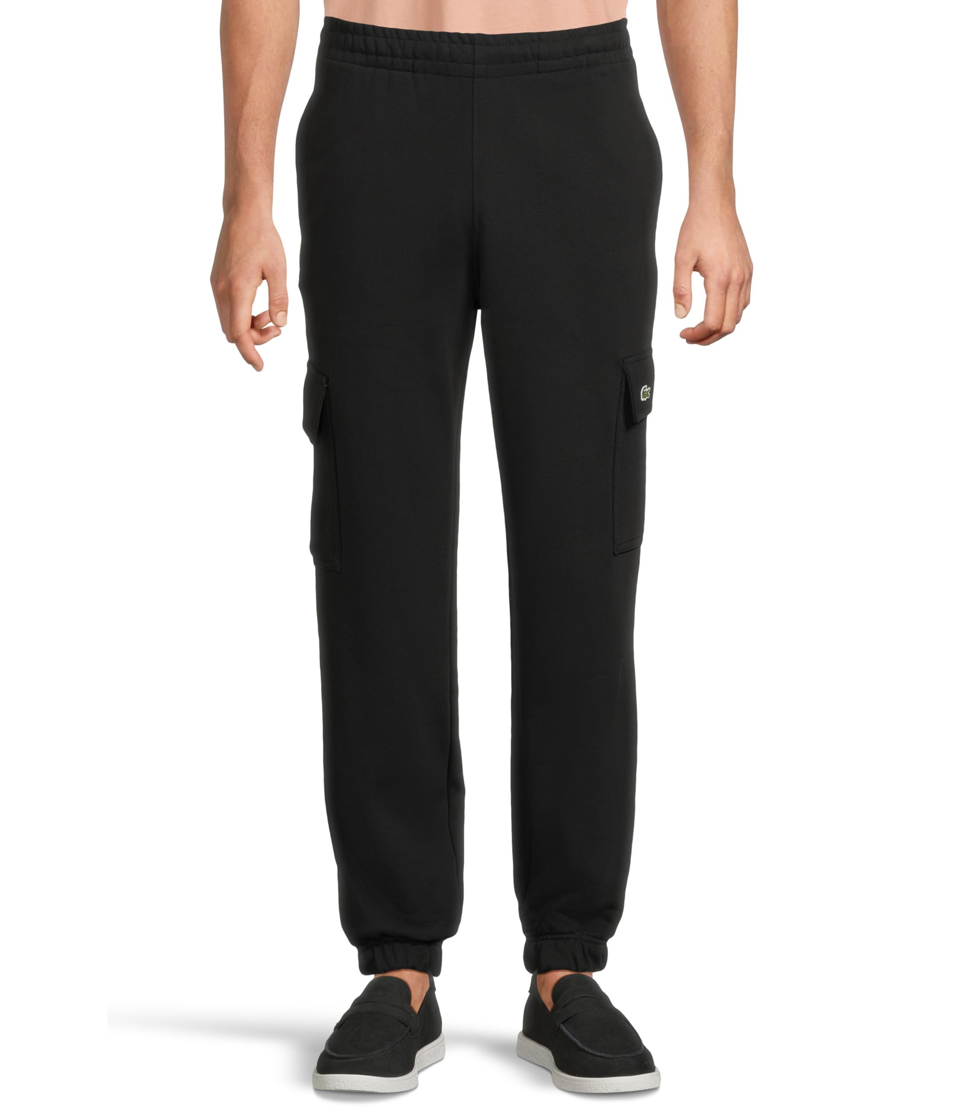Regular Fit Fleece Non-brushed Cargo Sweatpants