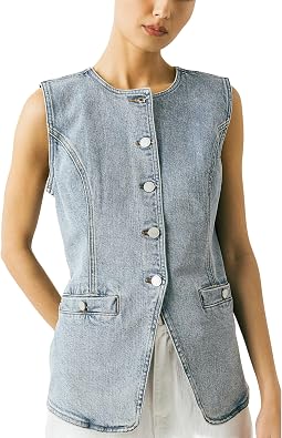 Summer Vibes Denim Vest