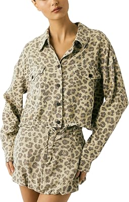 Wild Short Lightweight Leopard рубашка-куртка