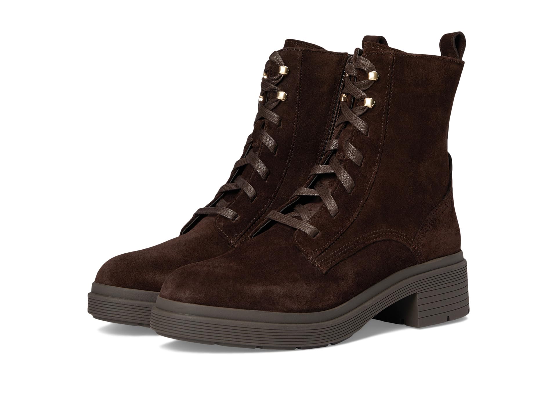 Cherise Lace-Up Lug Boots