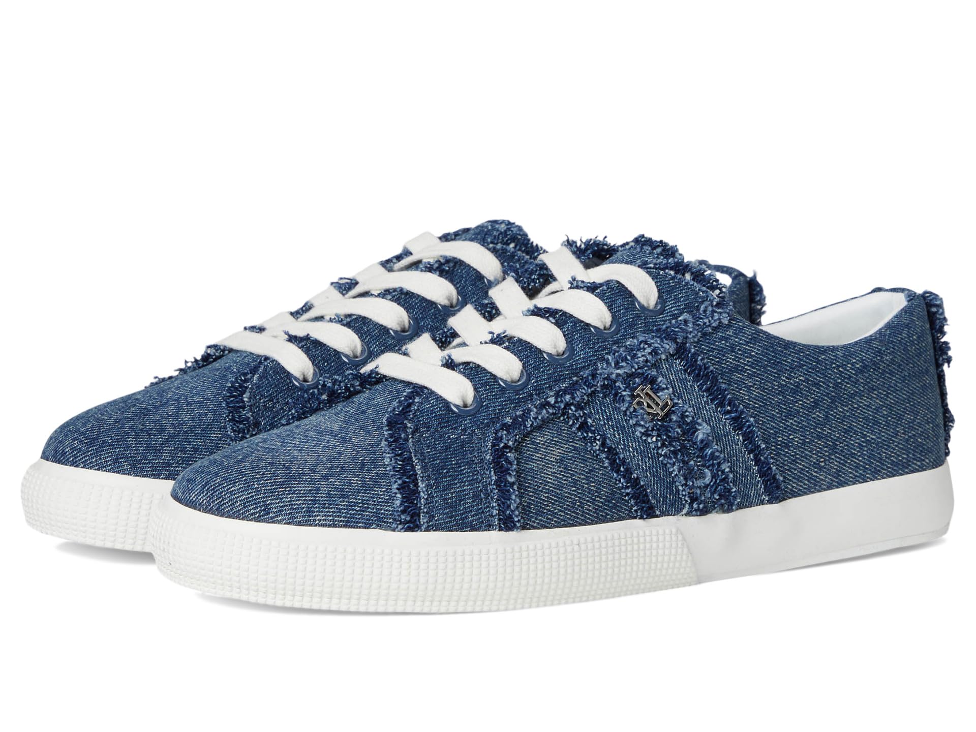 Janson Frayed Denim Sneakers