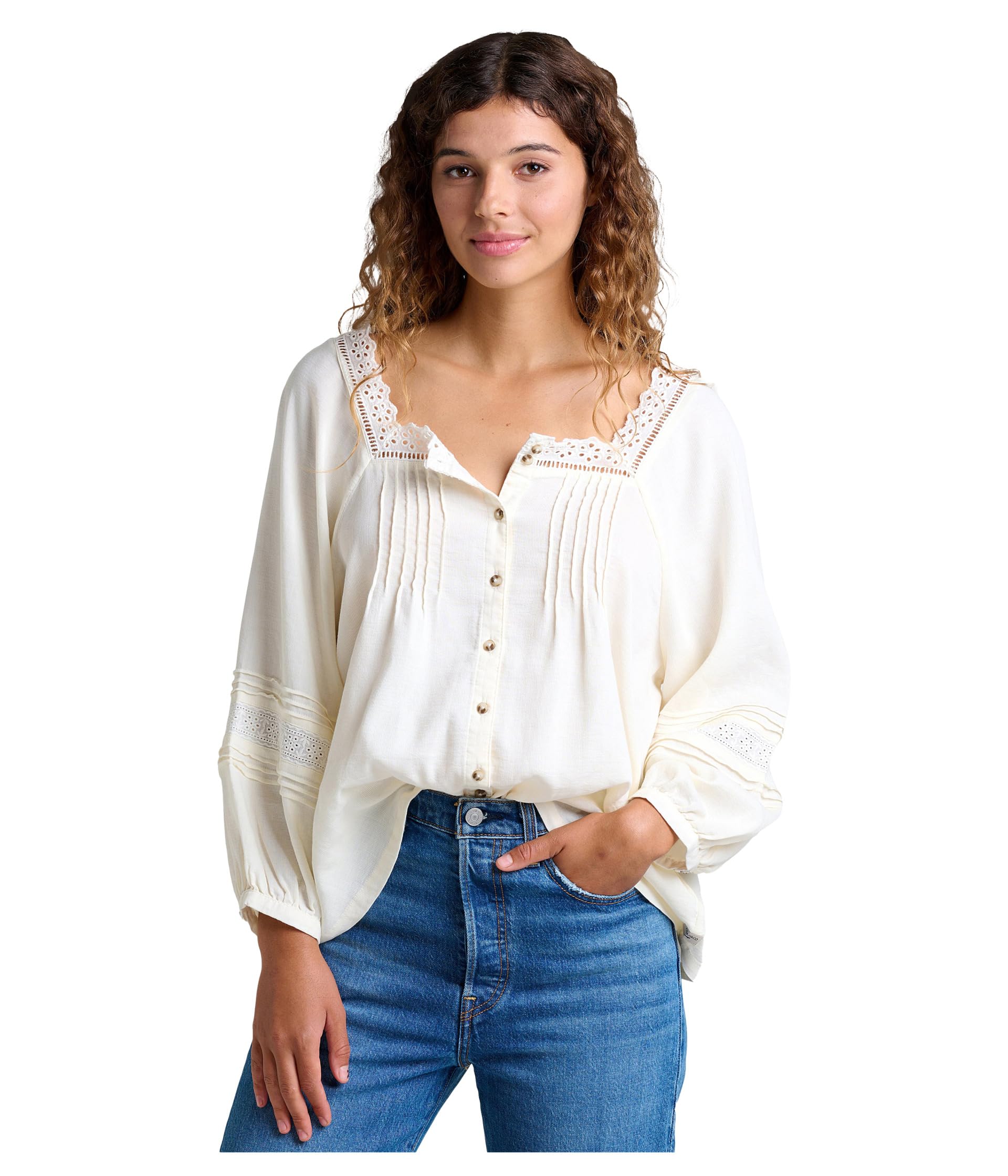 Рубашка Manzana Peasant Long Sleeve