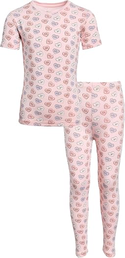 Print Short Sleeve Pajama Set (Toddler/Little Kid/Big Kid)