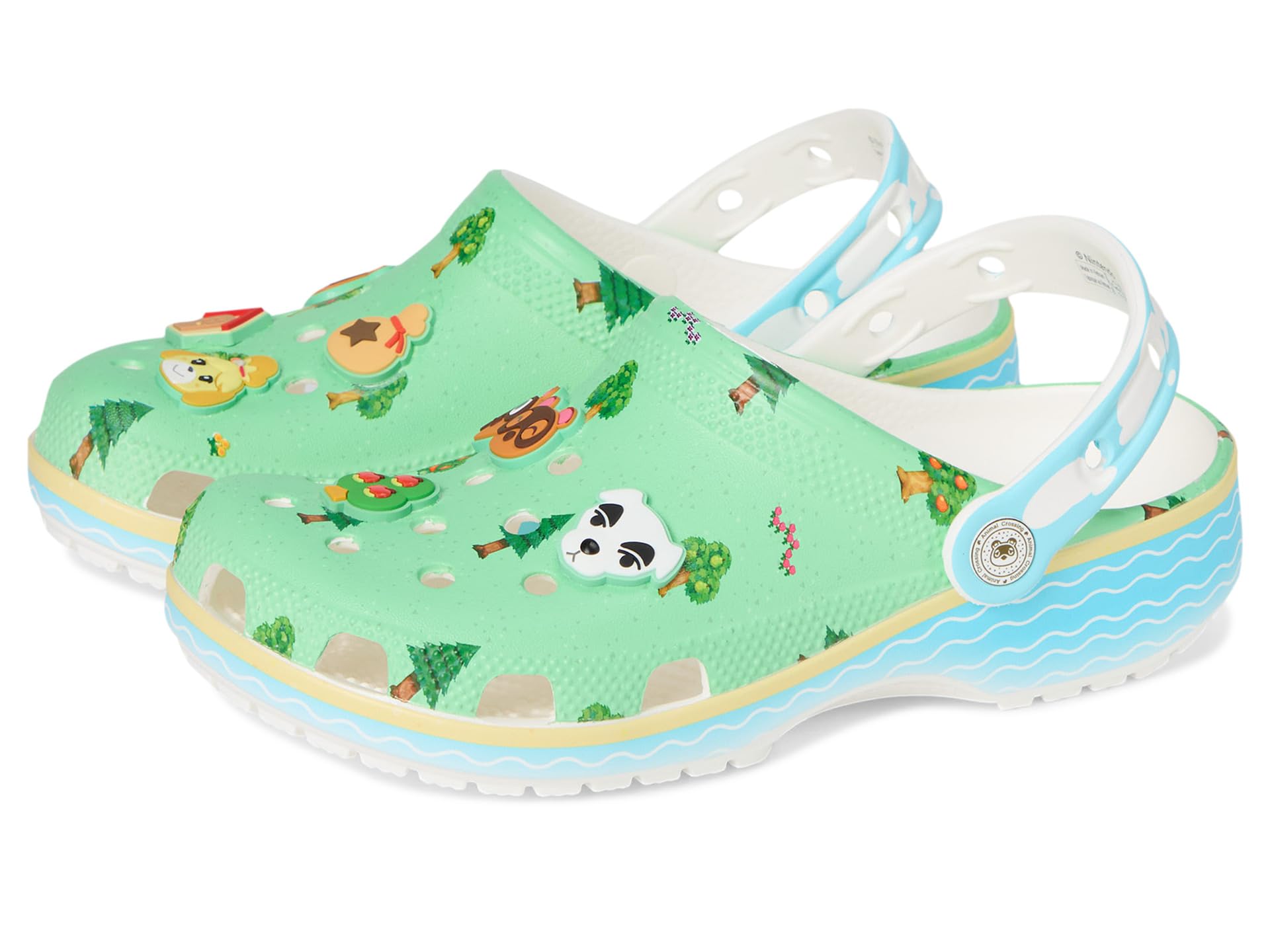 Crocs Kids Animal Crossing Classic Clogs (Детский)