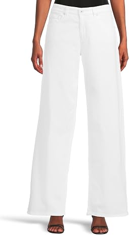 Женские джинсы Adria Low Rise Baggy Wide Leg in Gallery White