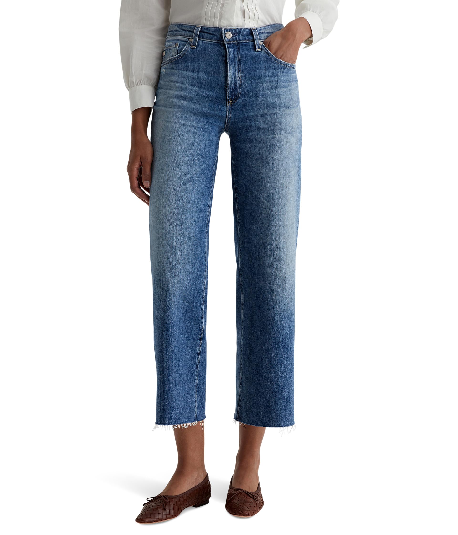 Saige Mid-Rise Wide Leg In 16 Years Postcard