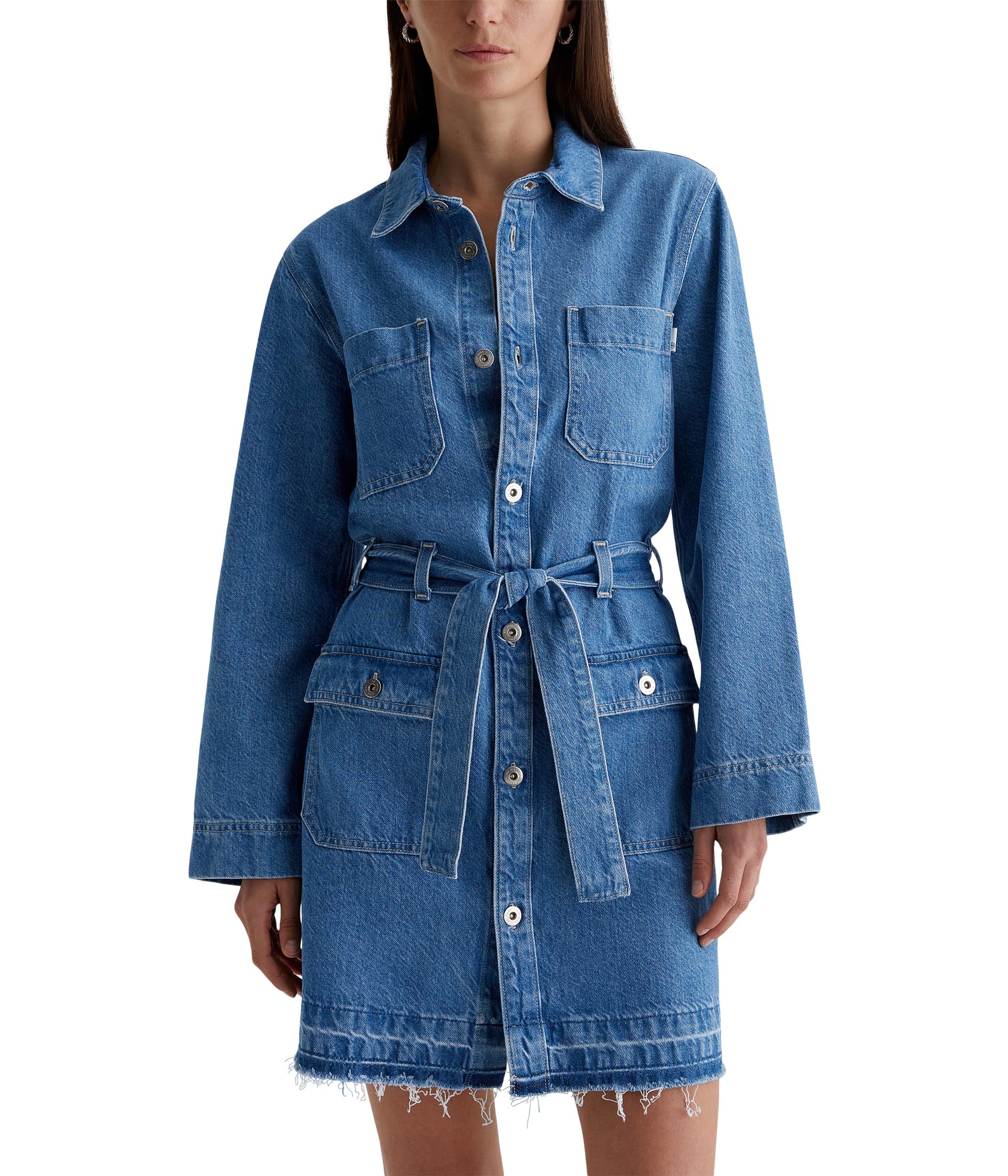 Luisa Long Sleeve Shirt Dress