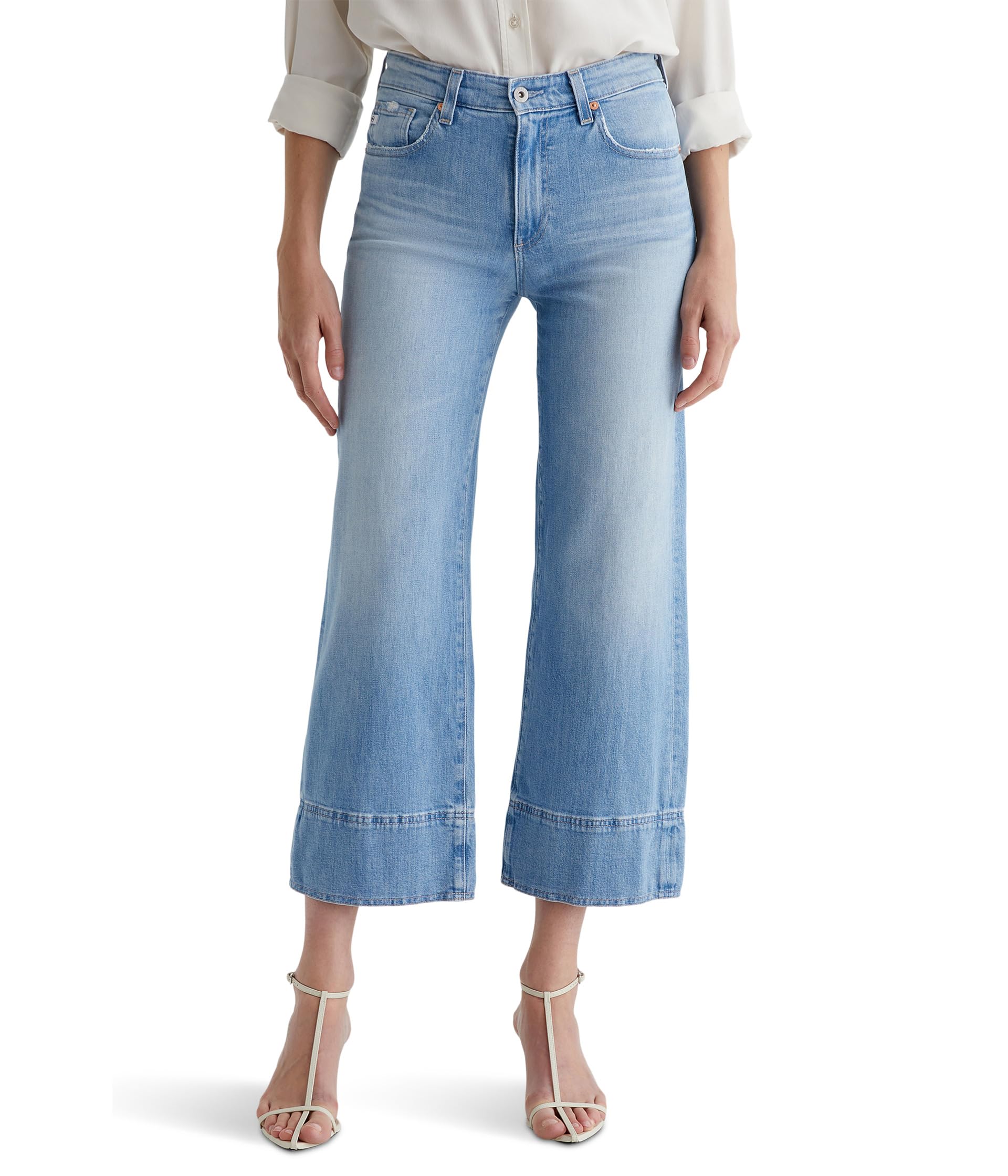 Saige Mid-Rise Wide Leg in Dana Point