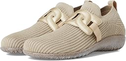 Almond With Gold Knit
