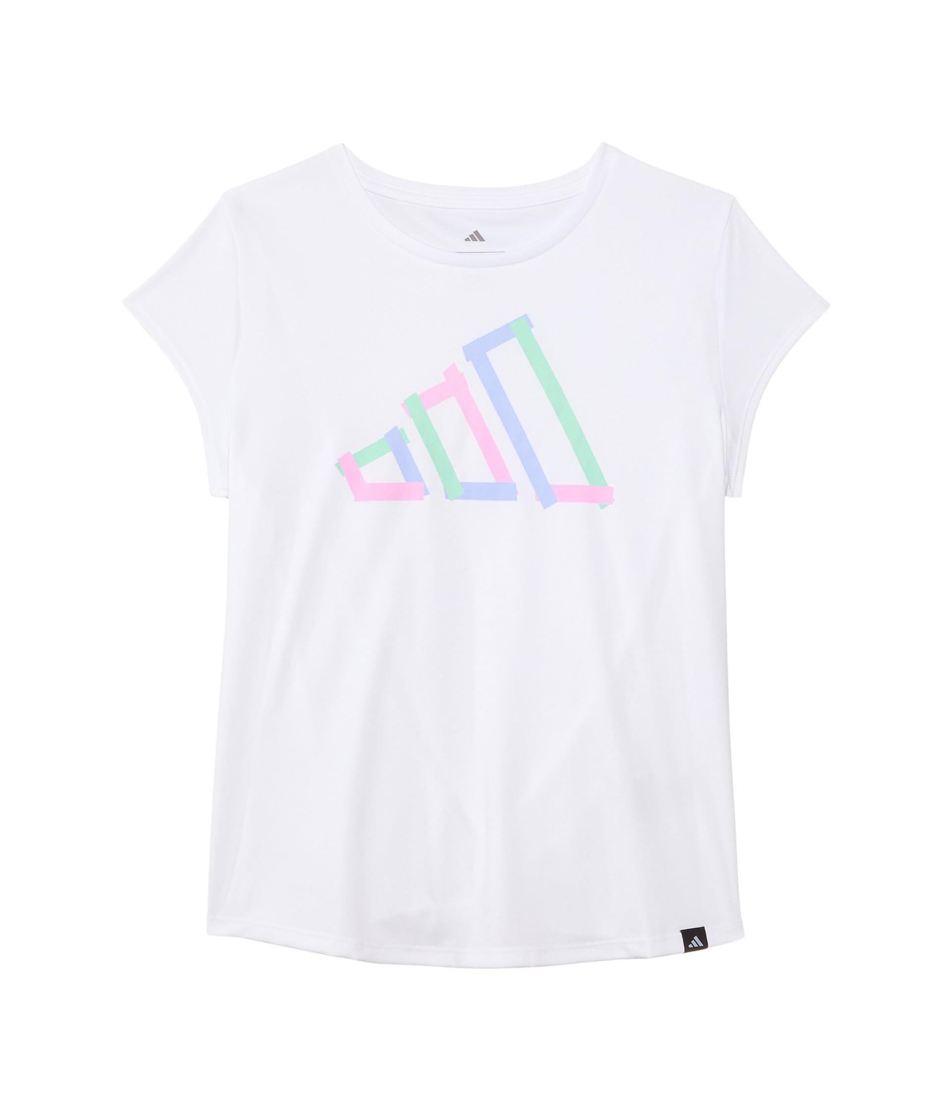 Cap Sleeve Poly Tee (Big Kid)