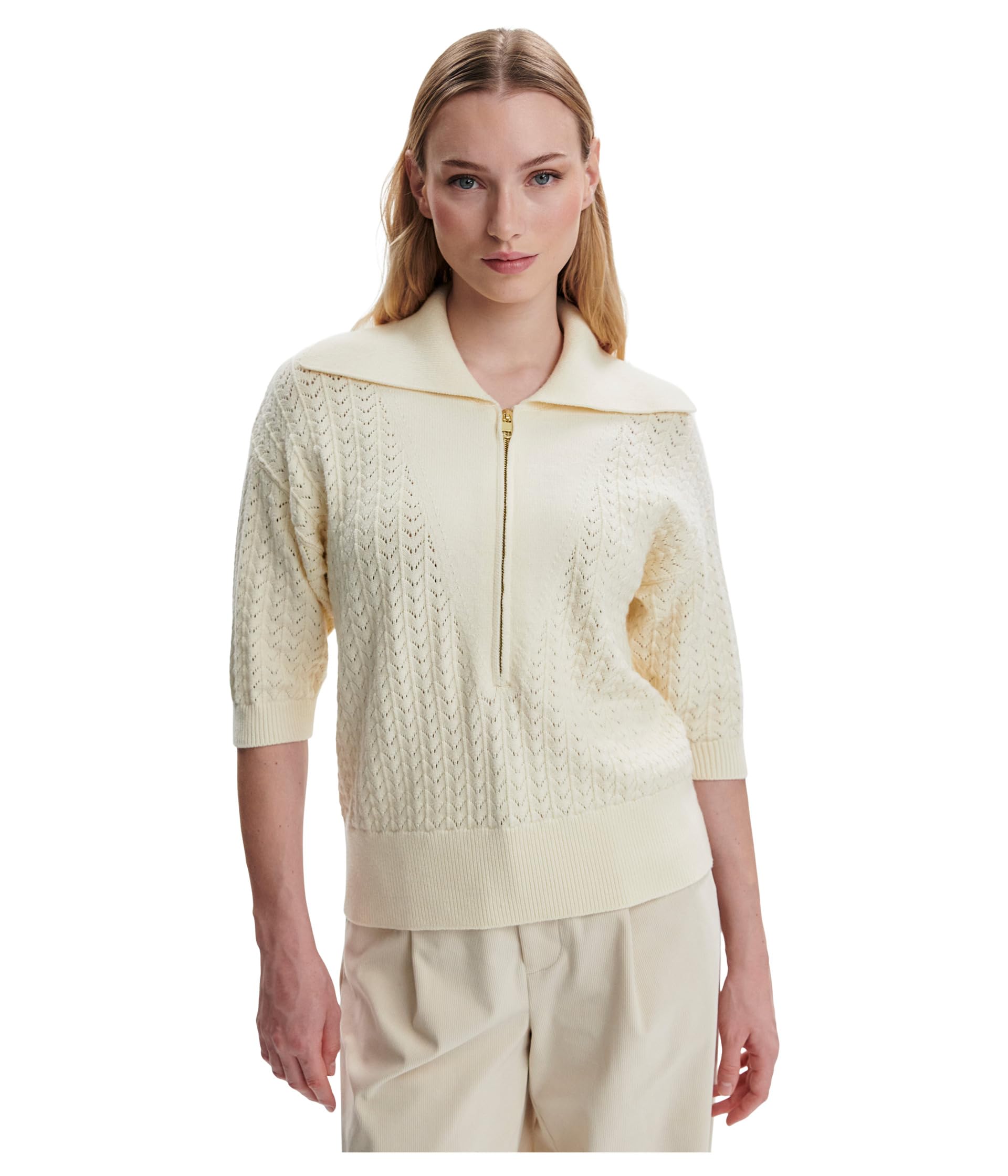 Трикотажное поло Arney Half Zip