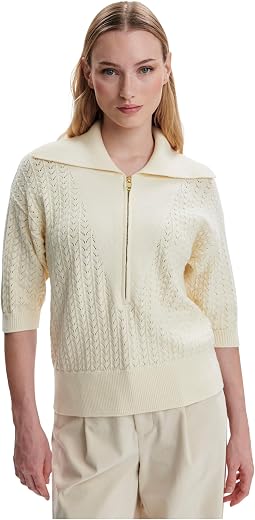 Arney Half Zip Knit Polo