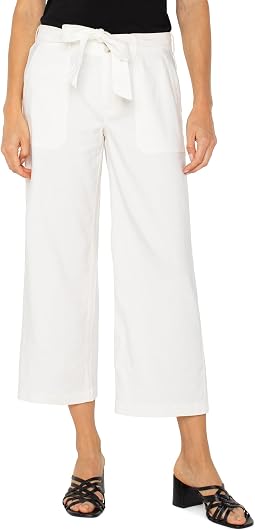 Брюки Liverpool Los Angeles Belted Wide Leg Crop