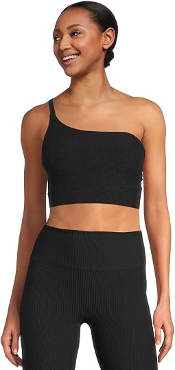 Spacedye One Shoulder Long Line Light Support Bra