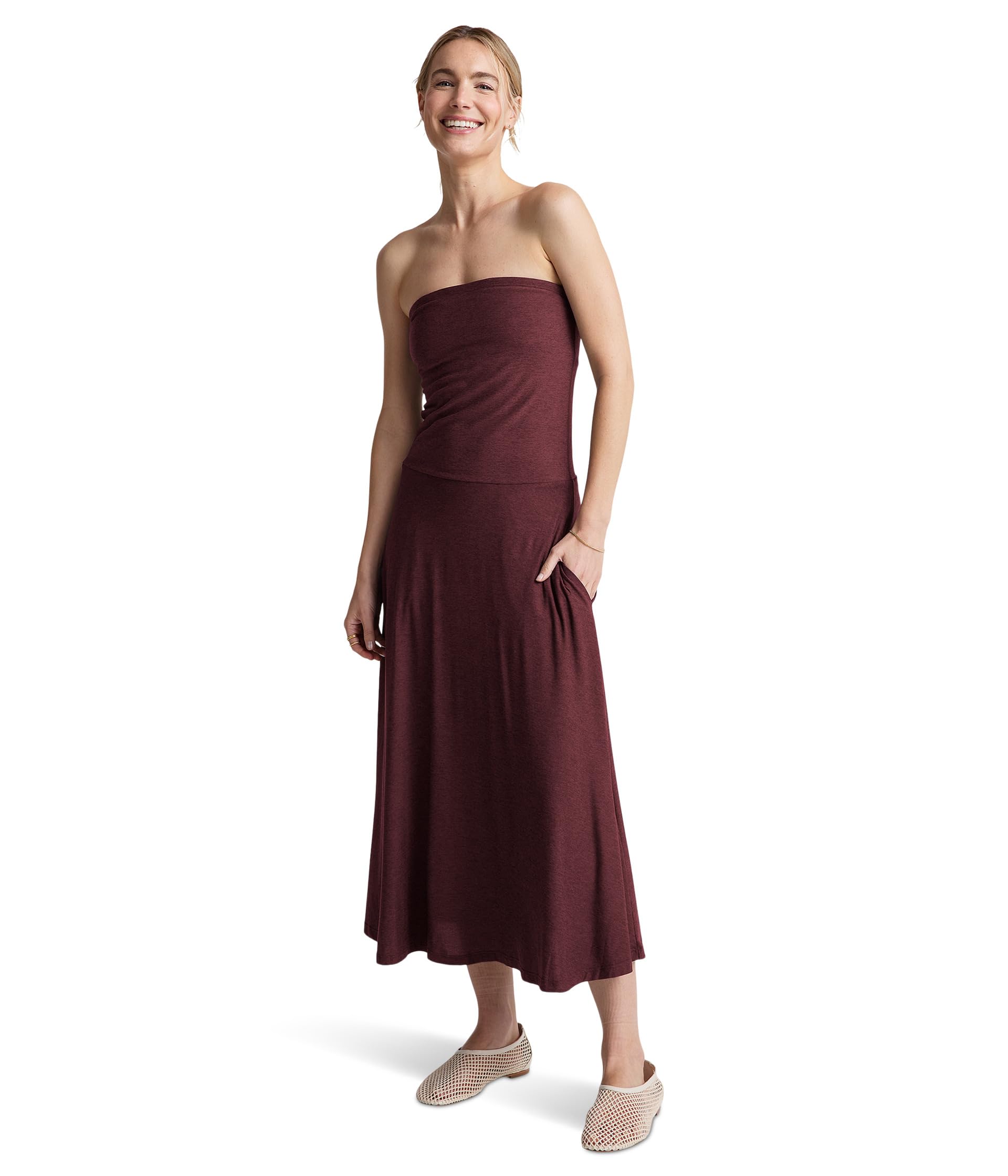 Featherweight Strapless Dress