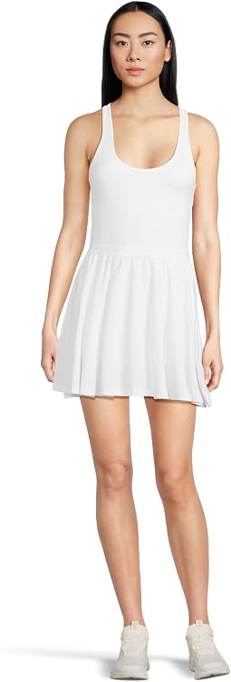 Score Pleated Dress