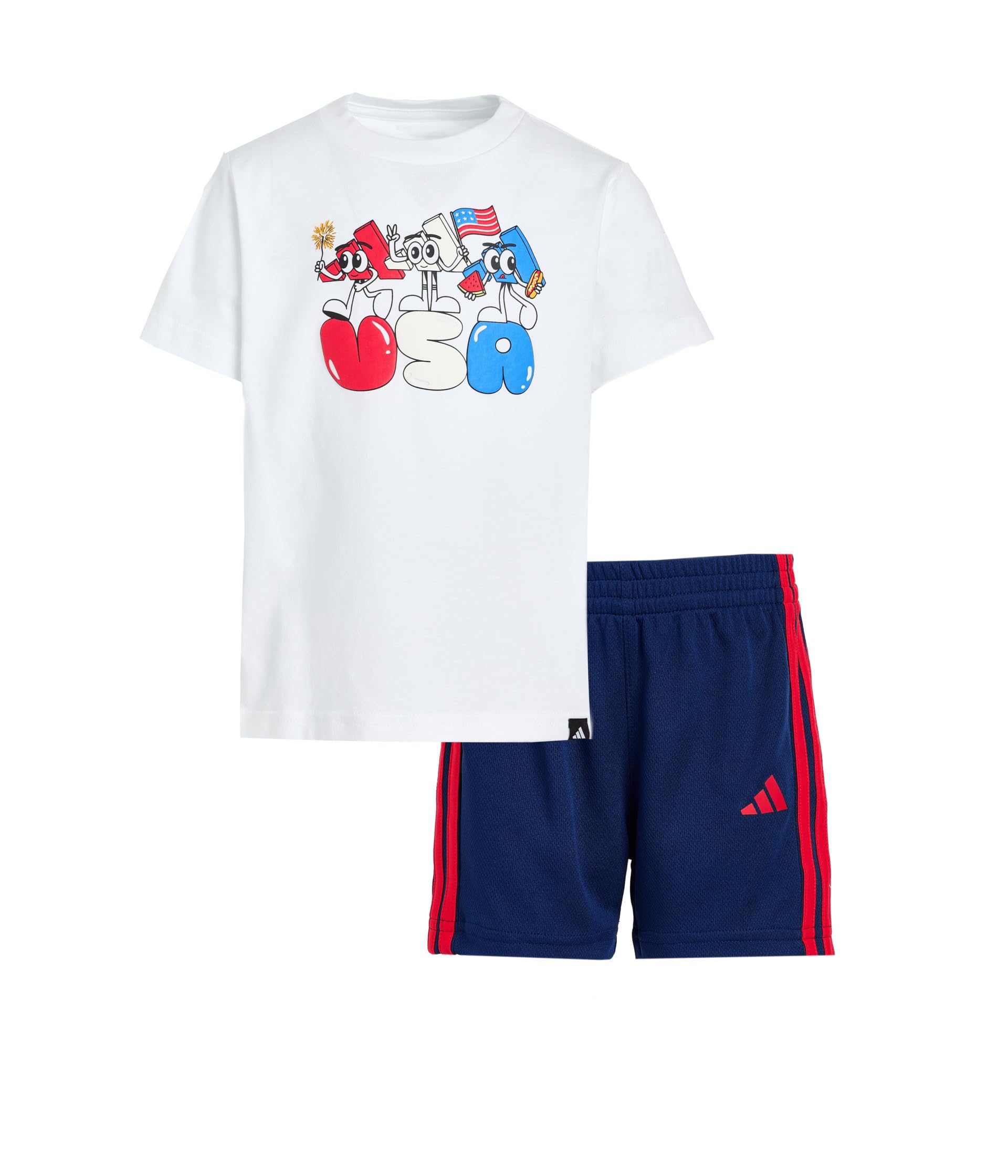 Graphic Cotton Tee & 3S Short Set (Infant)