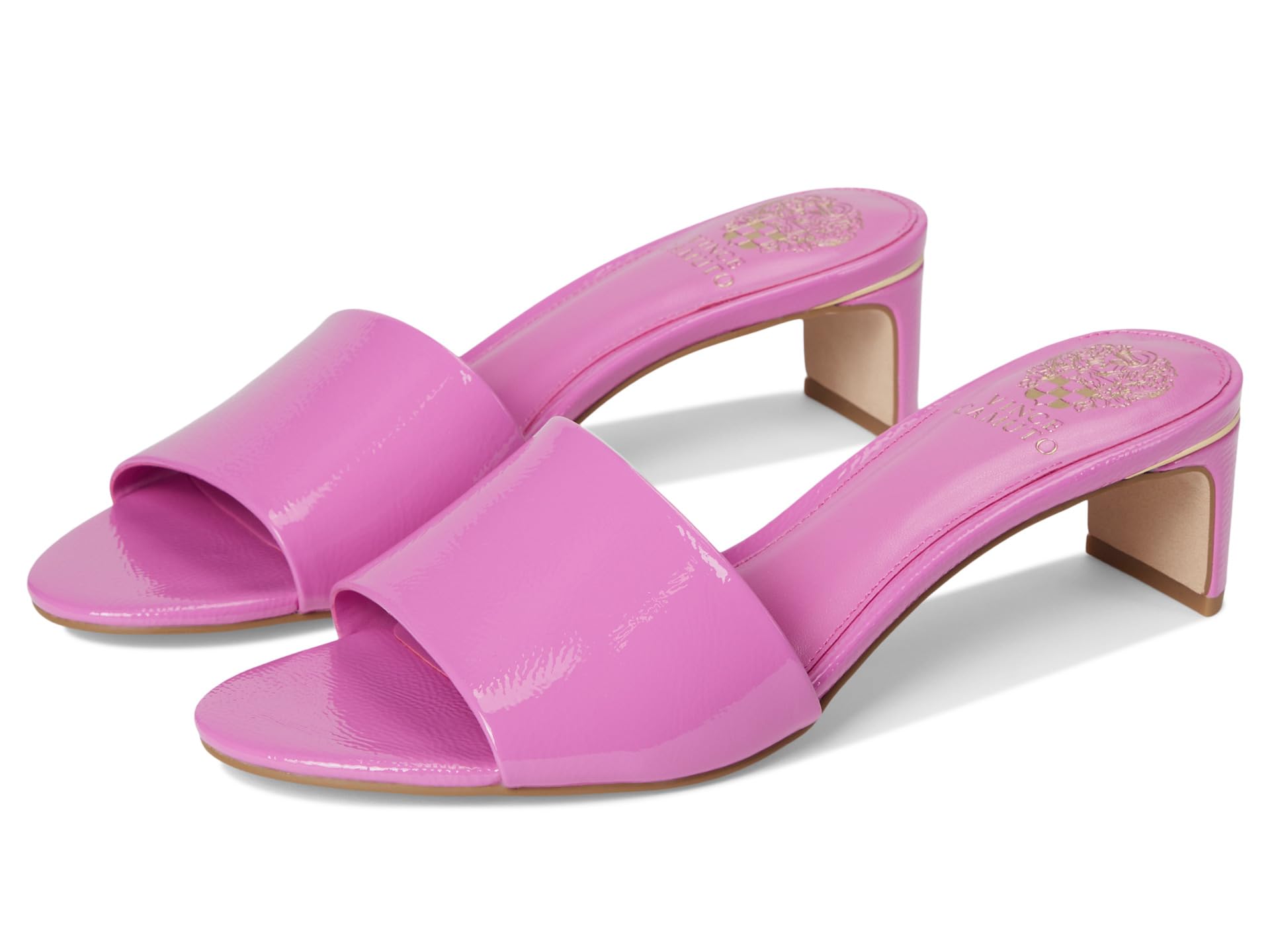 Linanna Heeled Slide Sandals