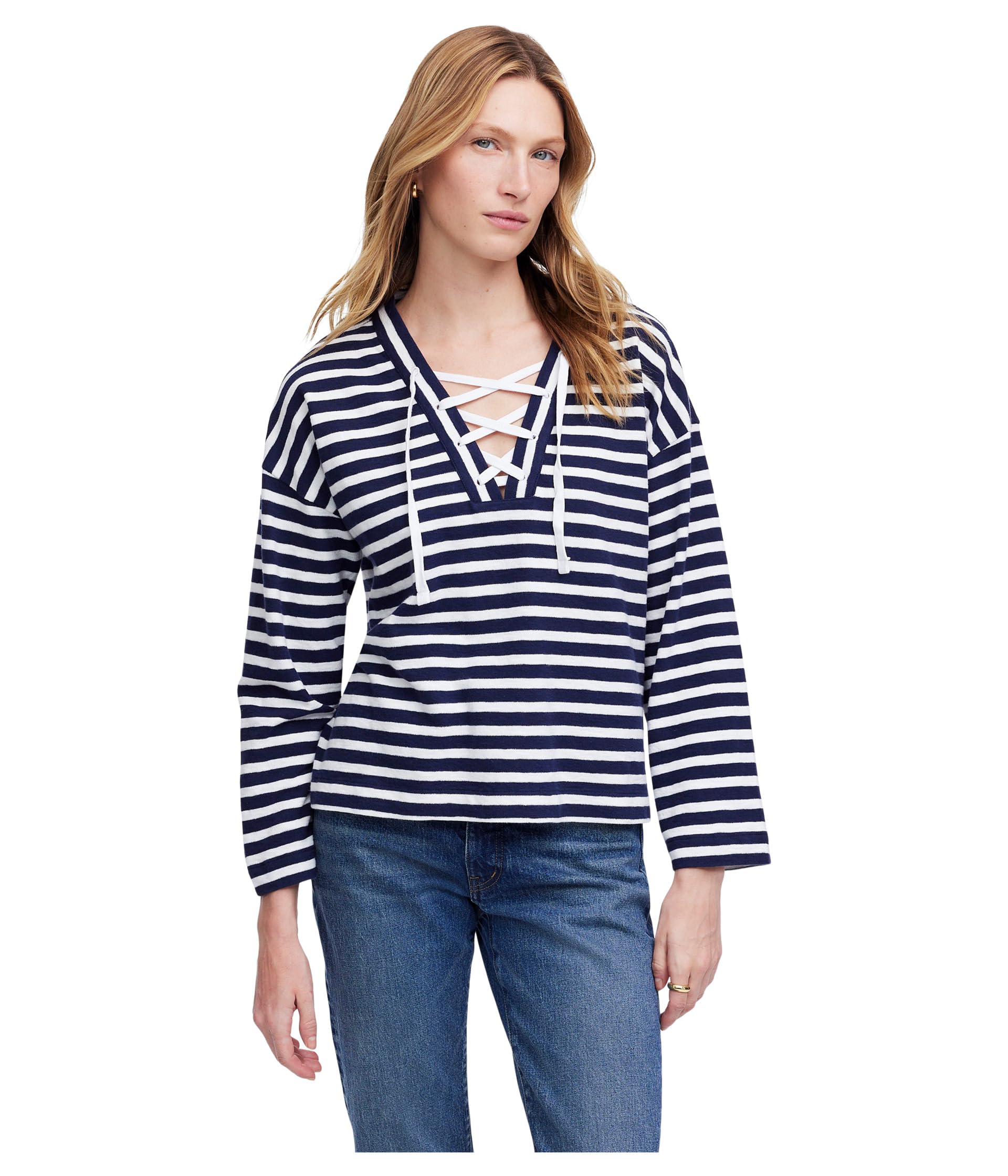Женский топ Nautical Lace-up