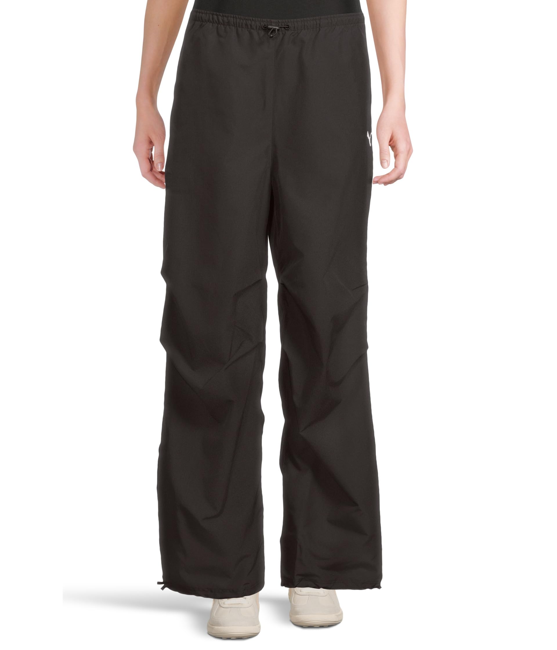 Wardrobe Essentials Parachute Woven Pants
