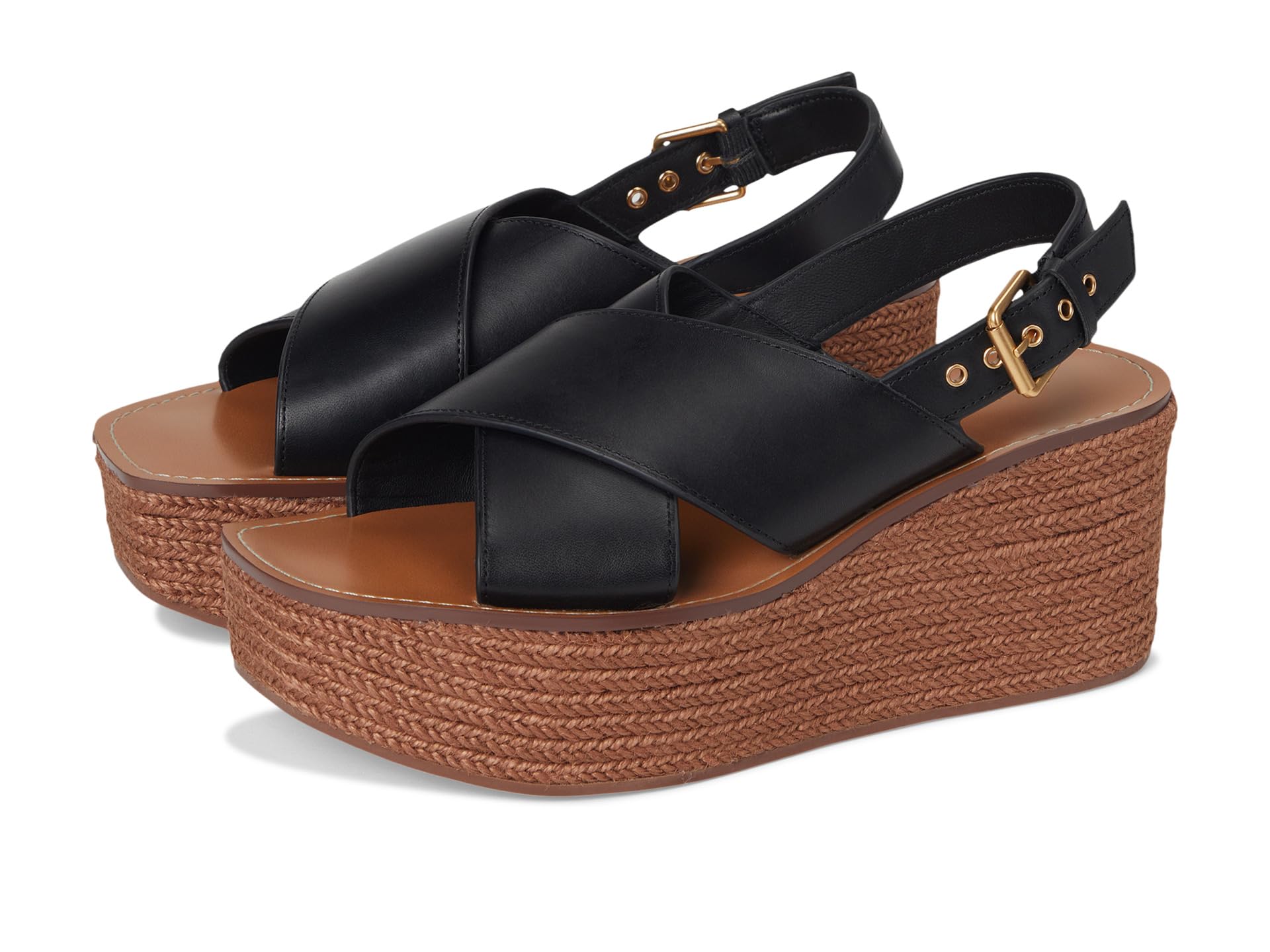 Сандалии Madewell The Amee Wedge Platform
