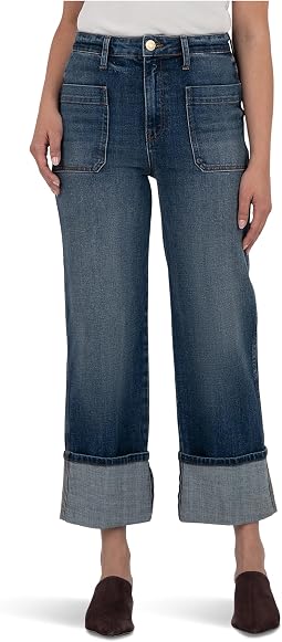 KUT from the Kloth Джинсы Sienna High-Rise Straight Leg