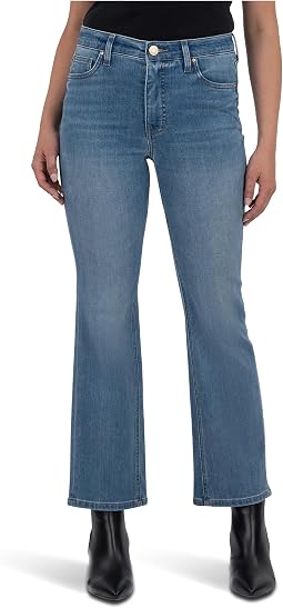 Kelsey High Rise Fab Ab Ankle Flare Regular Hem