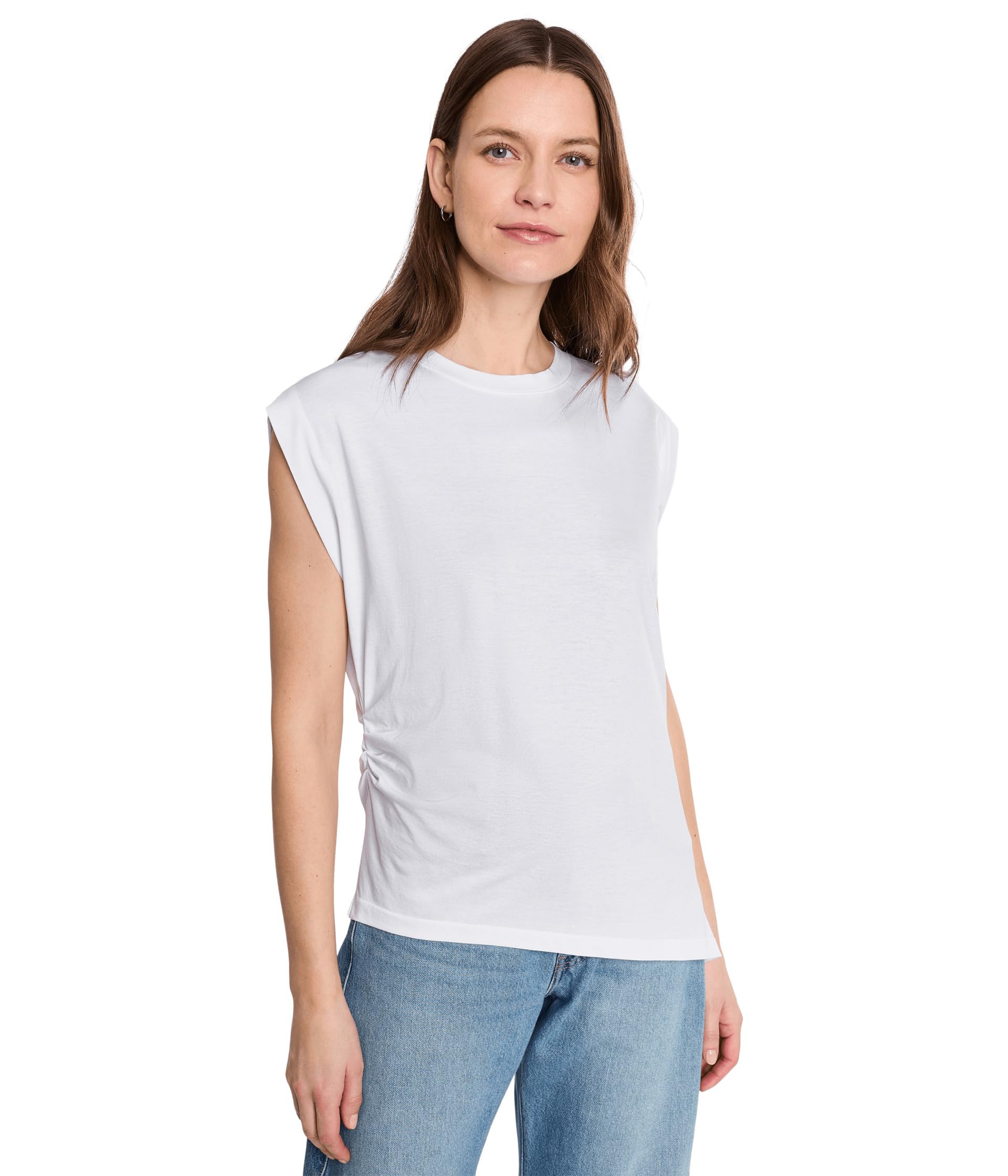 Sanctuary Футболка с плиссировкой Muscle Tee