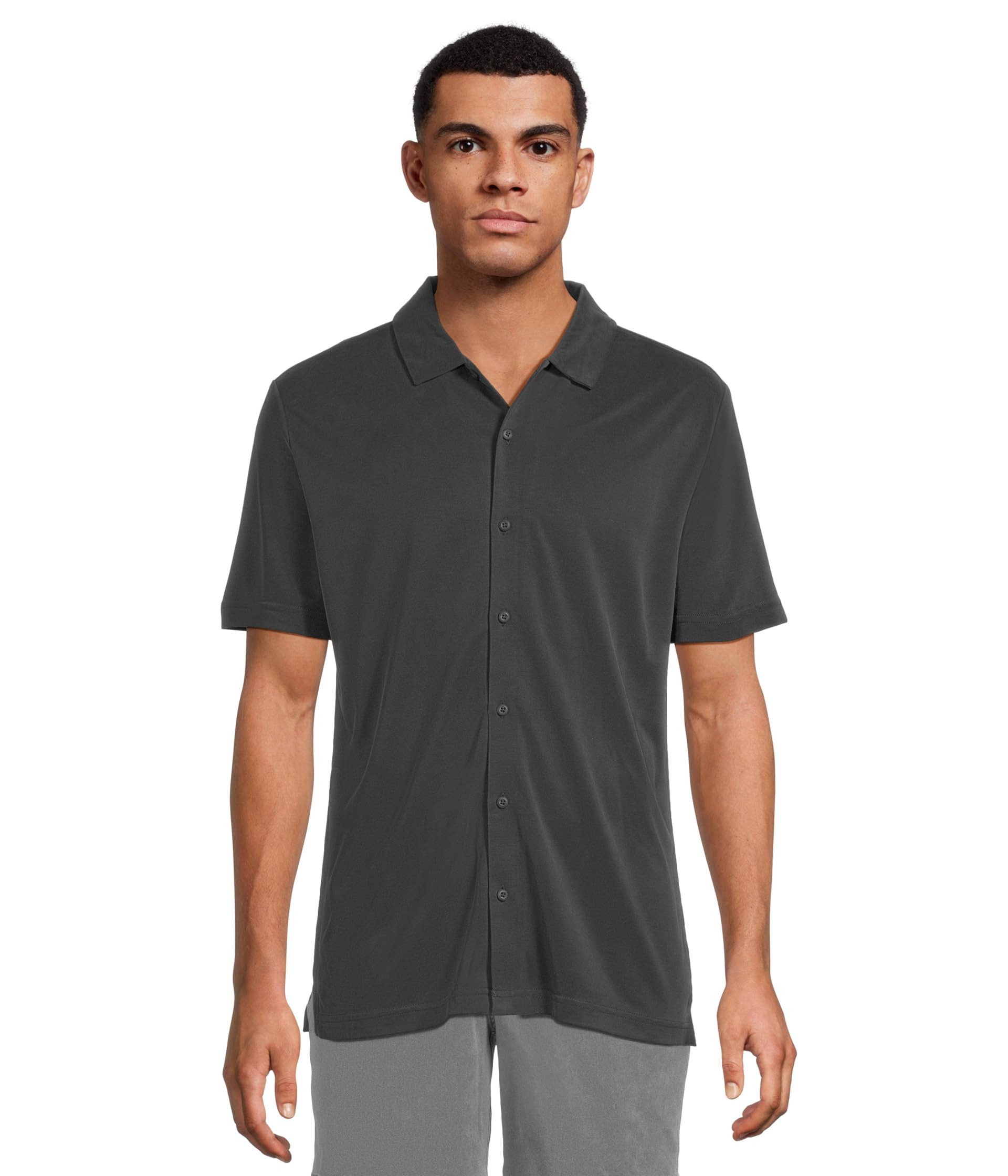 Vintage Birdseye Short Sleeve Button Down
