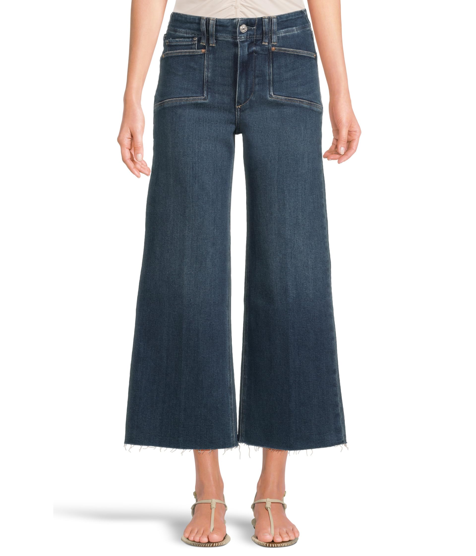 Anessa Set In Pockets Raw Hem In Amoroso