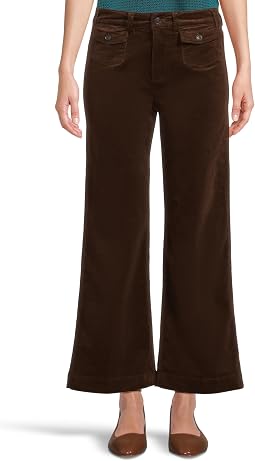 Женские джинсы Paige Leenah Ankle Mini Patch Pockets In Chicory Coffee