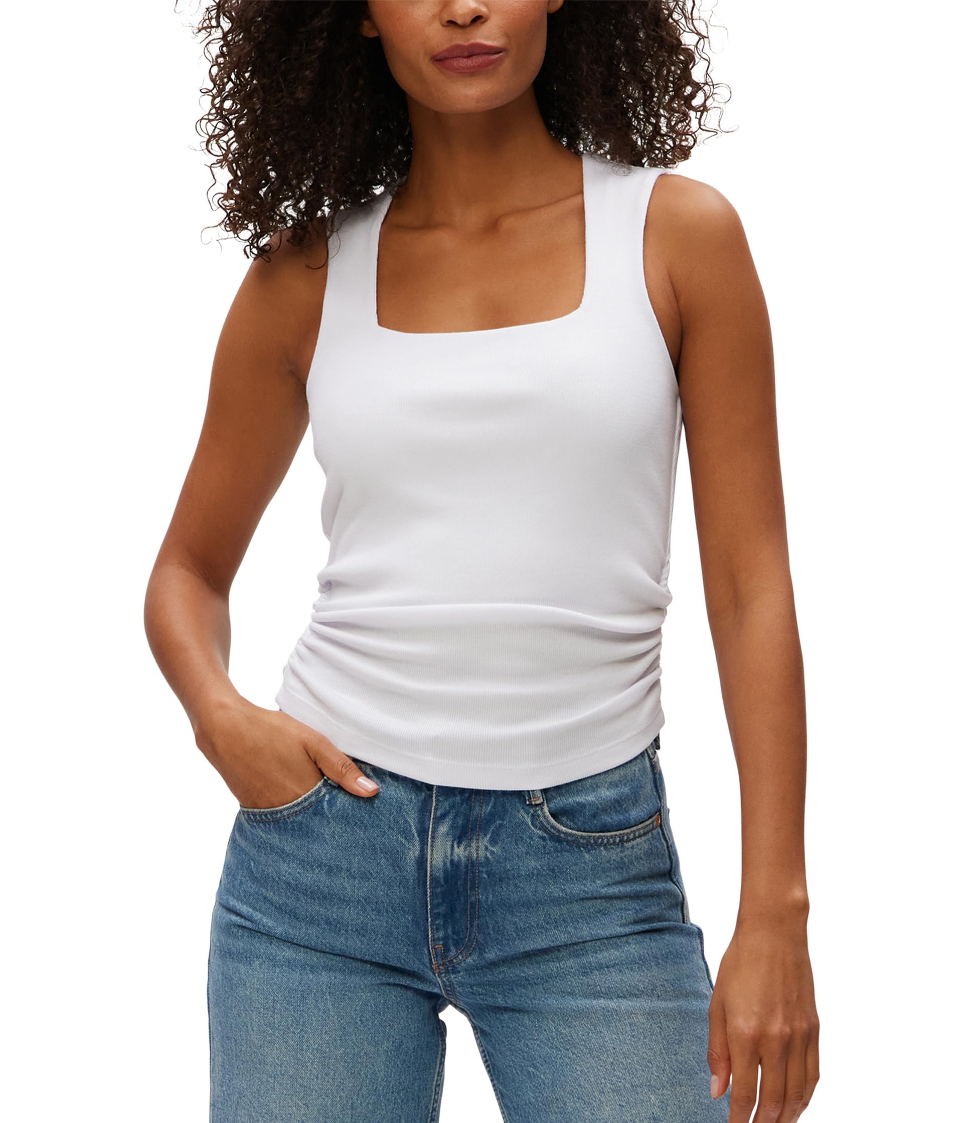 Женский топ Michael Stars Maribel Square Neck Tank