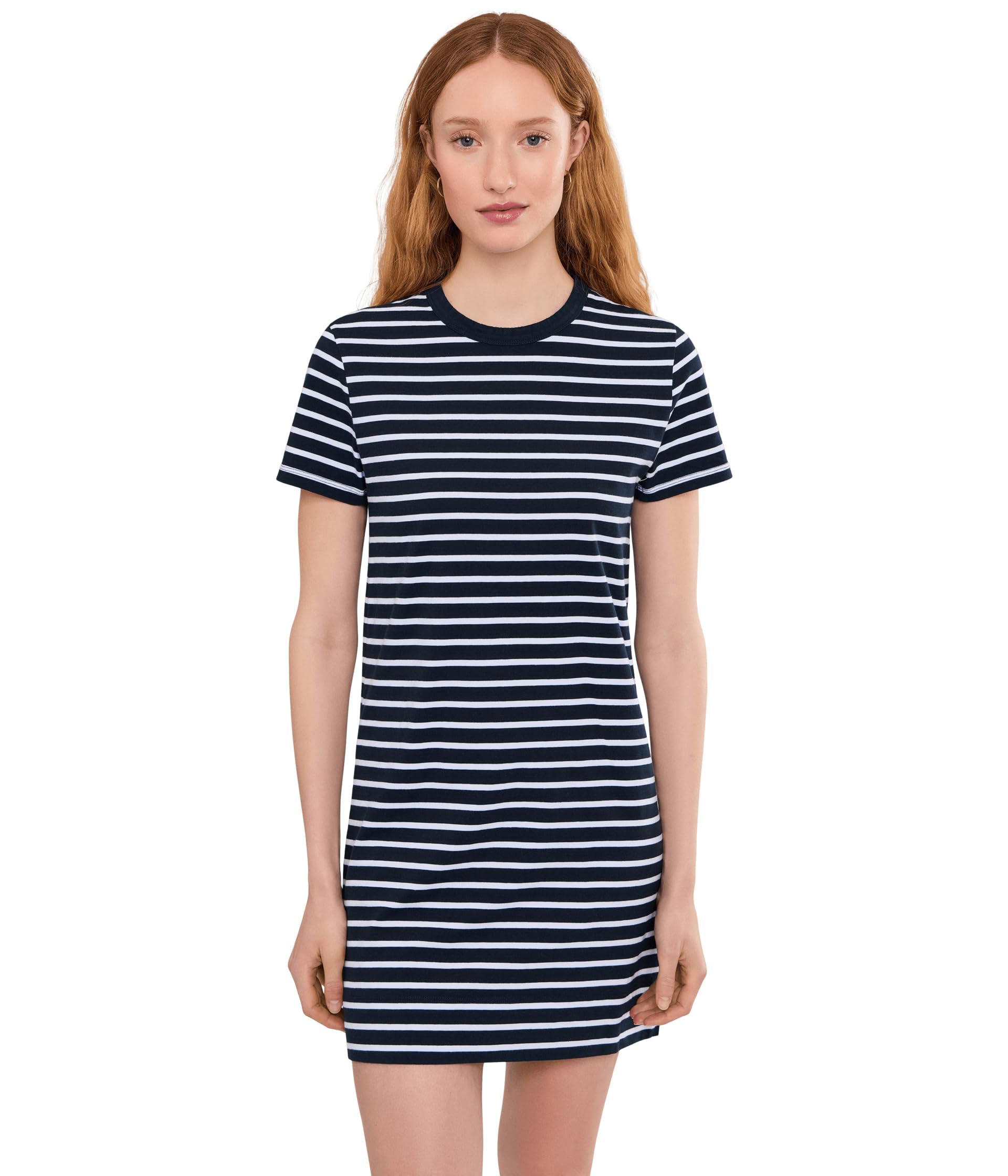 Mini Tee Dress in Stripe