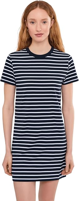Mini Tee Dress in Stripe